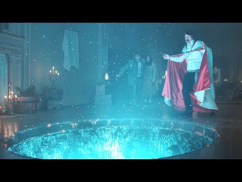 《歌手为了唱片大卖，竟然打开地狱大门，向撒旦献上少女！《通灵车教》》漫画封面