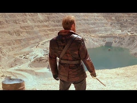 《未来世界一片焦土，流浪汉为了食物说了个谎，竟然拯救了全世界！《邮差》》漫画封面