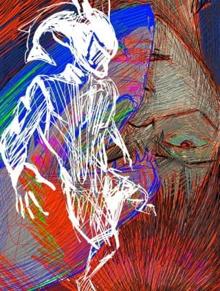 《倒头男》漫画封面