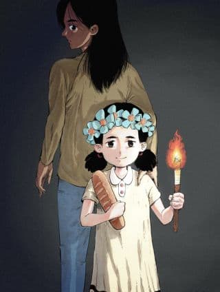 《火把》漫画封面