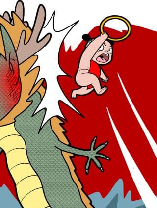 《哪咤》漫画封面