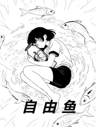 《自由鱼》漫画封面