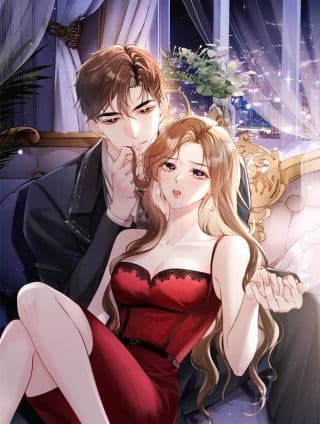 《在他深情中陨落》漫画封面