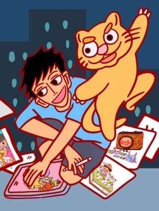 《咸鱼要翻身》漫画封面